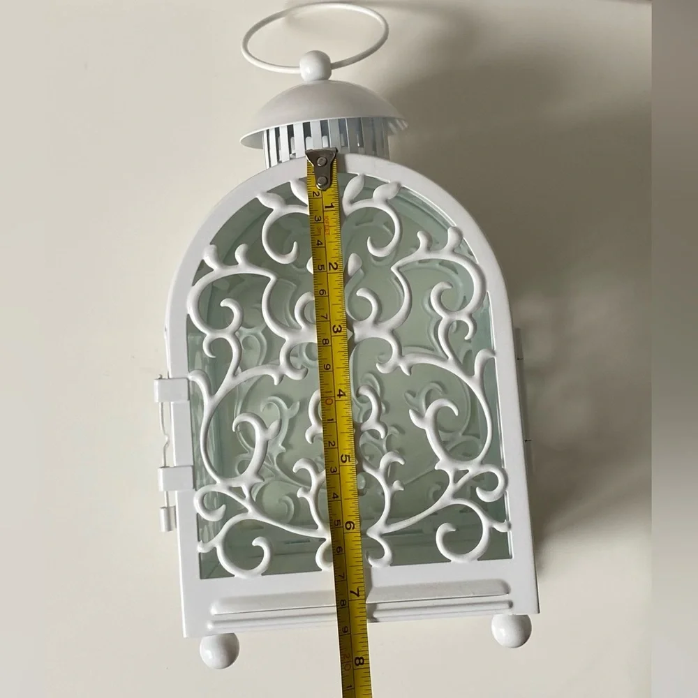 IKEA Elegant White Decorative Lantern